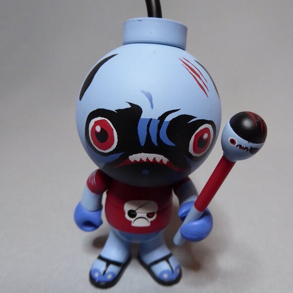 2007 3” JAMUNGO BACK SCRATCH BLOW UP DOLLS SERIES 2 DESIGNER ART URBAN VINYL - Picture 11 of 12